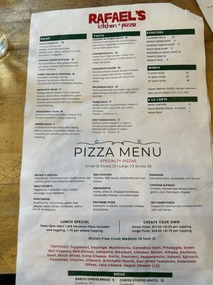 Menu photo 3 Rafael's Kitchen Santa Ana, CA