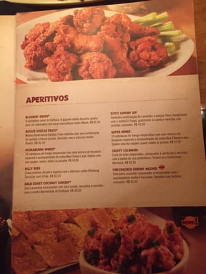 Menu photo 4 Outback Steakhouse São José dos Campos, SP Menu photo 4 Outback Steakhouse São José dos Campos, SP