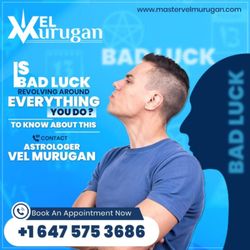 Vel Murugan - Turn your bad luck into good luck with an Consultation with Master velumurganswamy