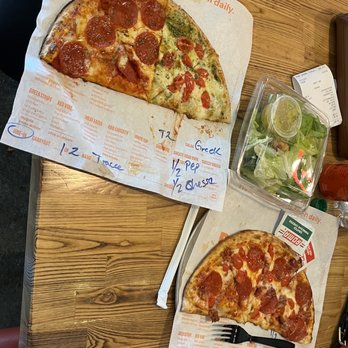 Blaze Pizza - 2 Top Pizza (11-inch)  Greek Side Salad 2 Top Pizza (11-inch) - Salad Near Me - Ontario, California