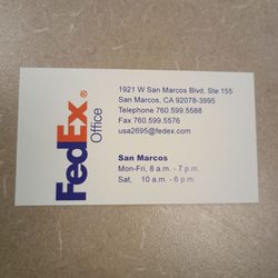 FedEx Office Print & Ship Center - Email address to send prints to and business hours