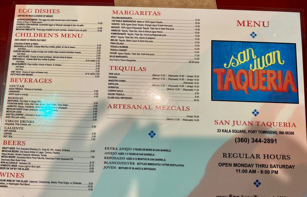 San Juan Taqueria Kala Point