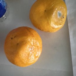 Rotting orange. Rotting orange.