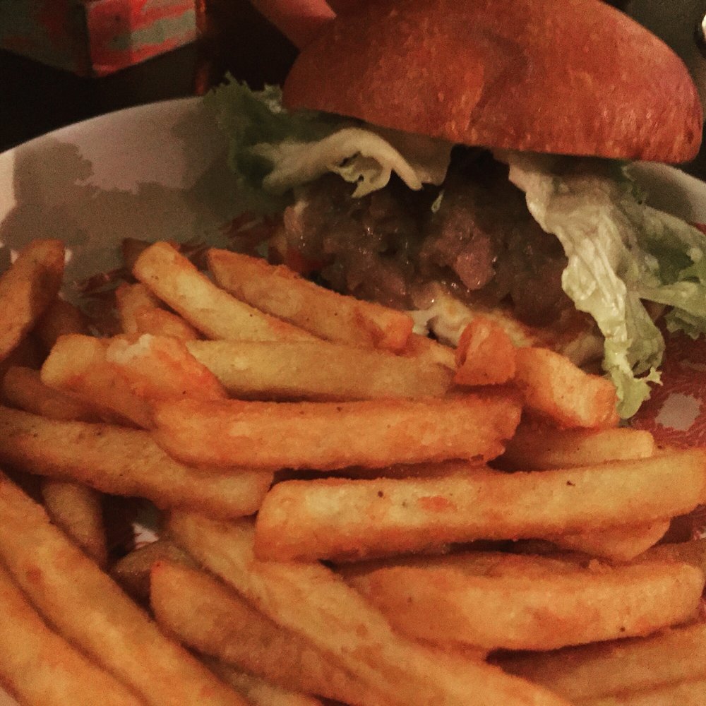 Halloumi burger