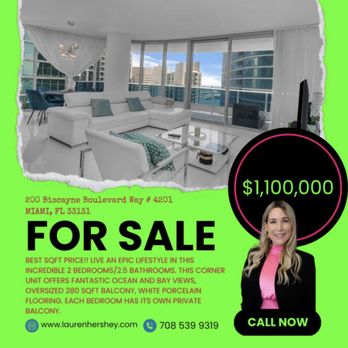 Lauren Hershey - Luxe Properties - A sight to behold! Call now for appointments! SAME DAY SHOWINGS - Real Estate Agents Near Me - Coral Gables, Florida Lauren Hershey - Luxe Properties - A sight to behold! Call now for appointments! SAME DAY SHOWINGS - Real Estate Agents Near Me - Coral Gables, Florida