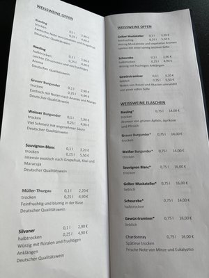 Menu photo 4 Lounge im Weinkontor Edenkoben, RP