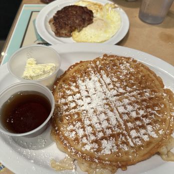 Grits N' Gravy - Waffle Combo $14 - Southern Near Me - Portland, Oregon Grits N' Gravy - Waffle Combo $14 - Southern Near Me - Portland, Oregon