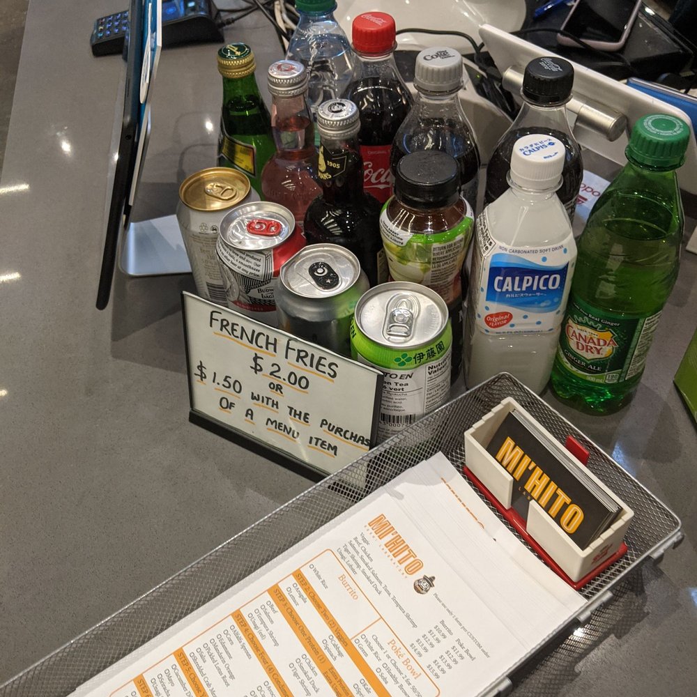 Mi'hito Sushi Laboratory - Drinks and build-your-own checklist. Hey, you can get fries! - Japanese Near Me - Mississauga, Ontario Mi'hito Sushi Laboratory - Drinks and build-your-own checklist. Hey, you can get fries! - Japanese Near Me - Mississauga, Ontario