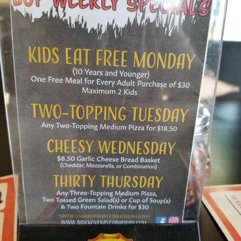 Brick Oven Pizza - Weekly specials - Pizza Near Me - Kapolei, Hawaii Brick Oven Pizza - Weekly specials - Pizza Near Me - Kapolei, Hawaii