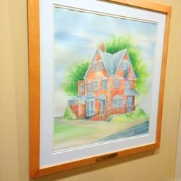 Lifecycle Woman Care (aka The Birth Center), Bryn Mawr -- watercolor of original practice Lifecycle Woman Care (aka The Birth Center), Bryn Mawr -- watercolor of original practice