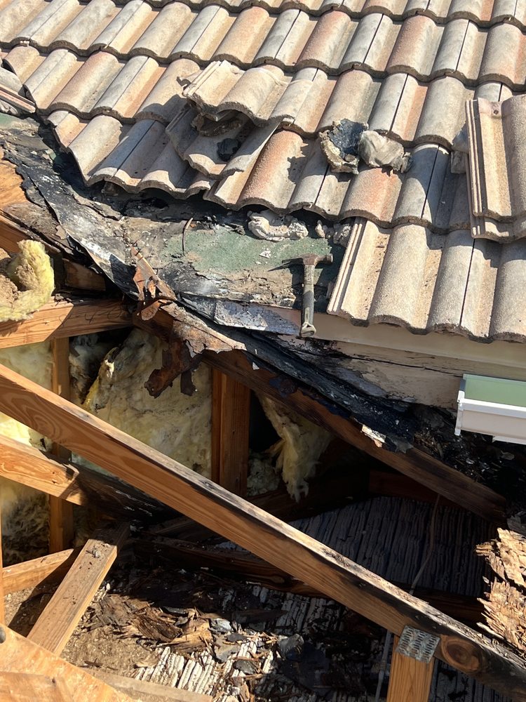 Slide of V & A Roofing