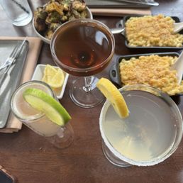 Truffle Mac & Cheese 9/10 Brussel sprouts 9.5/10 Lemon drop 5/10 Other drinks 10/10