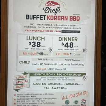 Chefs Buffet Rouse Hill Korean BBQ - Price of buffet for lunch and dinner - Korean Near Me - Rouse Hill, NSW Chefs Buffet Rouse Hill Korean BBQ - Price of buffet for lunch and dinner - Korean Near Me - Rouse Hill, NSW