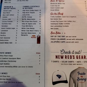 Red's Ice House - Happy hour menu - Seafood Near Me - Mount Pleasant, South Carolina Red's Ice House - Happy hour menu - Seafood Near Me - Mount Pleasant, South Carolina