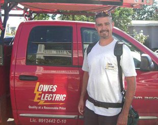 Slide of Lowes Electric