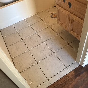 Dave’s Custom Flooring - a bathroom being remodeled - Tiling Near Me Dave’s Custom Flooring - a bathroom being remodeled - Tiling Near Me