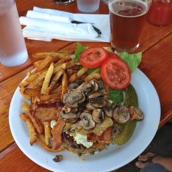 The Prodigal Son Brewery & Pub - Veggie Burger w/ Bacon (don't judge) - Pubs Near Me - Pendleton, Oregon