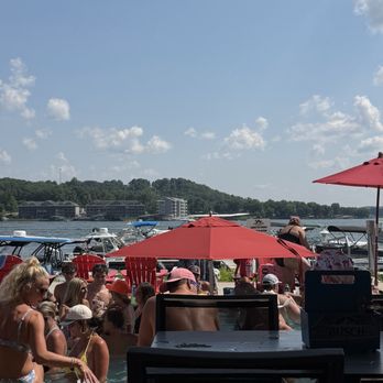 The Cave Bar & Grill - Crowd on 4th of July - Sports Bars Near Me - Camdenton, Missouri