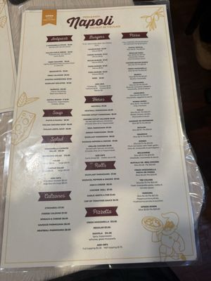 Menu photo 5 Napoli Pizza & Pasta Astoria, NY Menu photo 5 Napoli Pizza & Pasta Astoria, NY