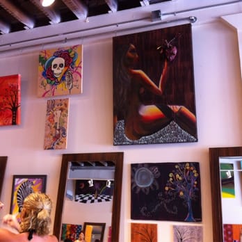 Say Lula - Some artwork I've had the pleasure to gaze upon while I get pampered :) - Hair Salons Near Me - San Diego, California