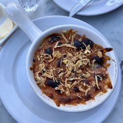 Mino Brasserie - French onion soup