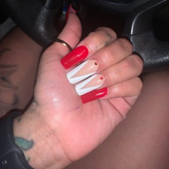 Top City Nails - Middle finger is thicker than all The other nails. My pointer Finger is shorter than allllll my nails! I paid $70 for this set!! Unsatisfied - Nail Salons Near Me - Riverside, California Top City Nails - Middle finger is thicker than all The other nails. My pointer Finger is shorter than allllll my nails! I paid $70 for this set!! Unsatisfied - Nail Salons Near Me - Riverside, California