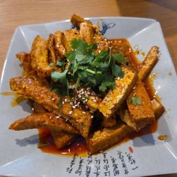Spicy fried Tofu Spicy fried Tofu