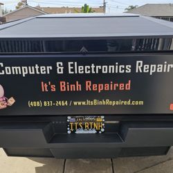 It's Binh Repaired - What you see when leaving my place. Hope I was able to help!