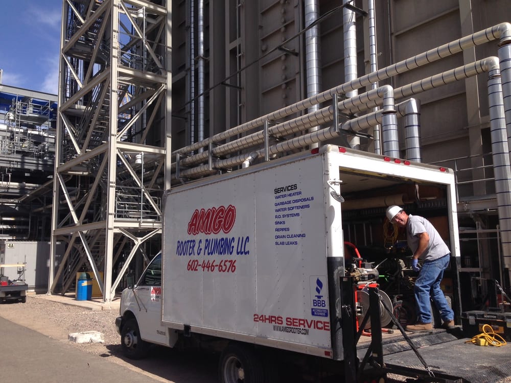 Slide of Amigo Rooter and Plumbing