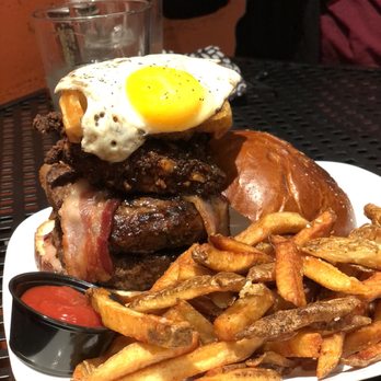 Kuma's Corner - Sourvein with an extra patty. Not recommended for light weights. - American Near Me - Indianapolis, Indiana Kuma's Corner - Sourvein with an extra patty. Not recommended for light weights. - American Near Me - Indianapolis, Indiana