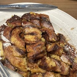 Nudy's Cafe - The Grove - Cinnamon Bun French Toast!