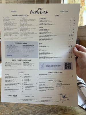Menu photo 3 Pacific Catch Cupertino, CA