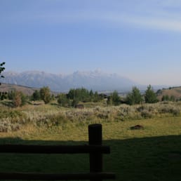 View from room porch. (There was a propane BBQ on the porch as well.) View from room porch. (There was a propane BBQ on the porch as well.)