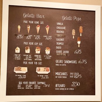 Gelato & Co - Menu (2022) - Gelato Near Me - George Town, Alabama
