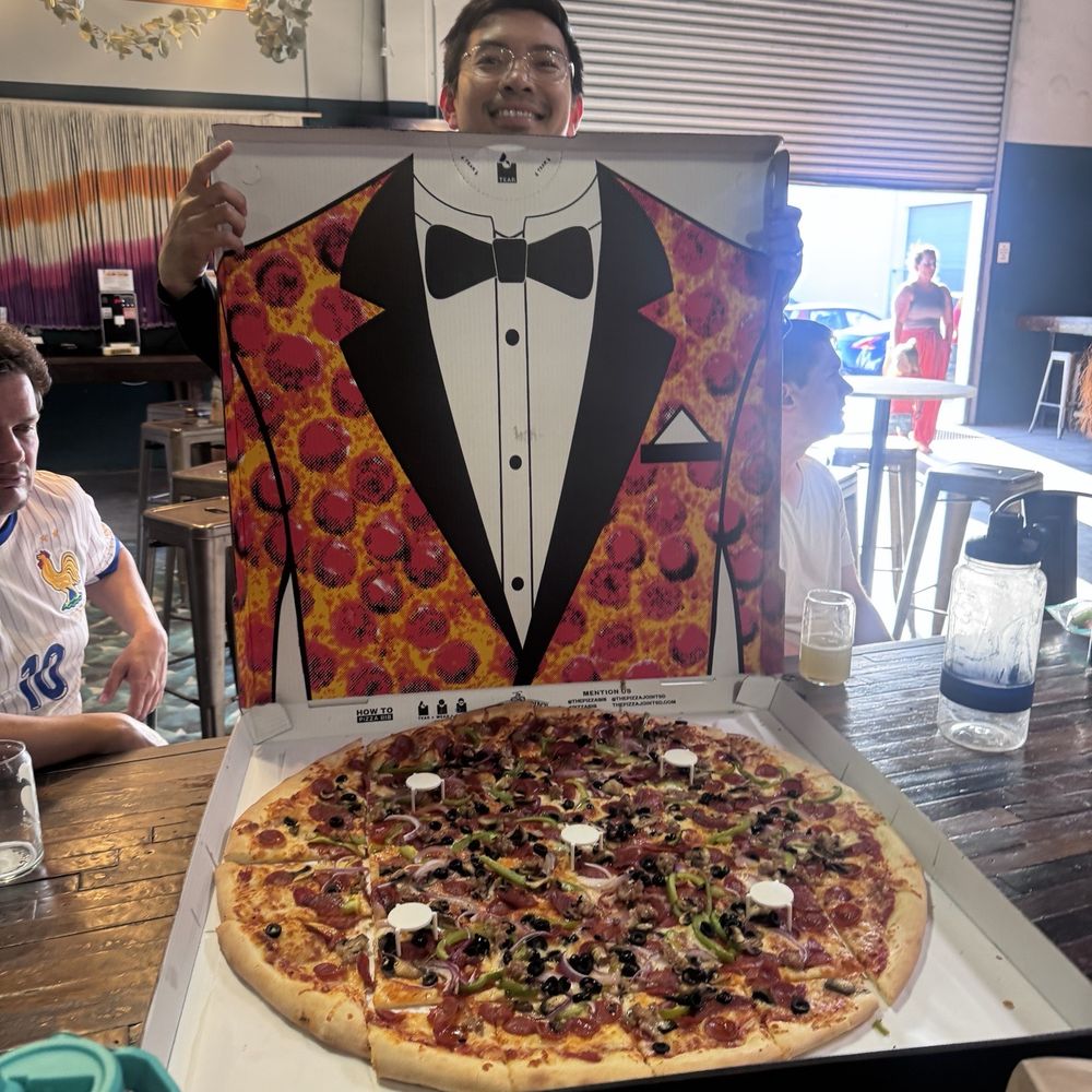The Pizza Joint - Rolls Royce Works Pie, 28" - Pizza Near Me - San Diego, California The Pizza Joint - Rolls Royce Works Pie, 28" - Pizza Near Me - San Diego, California