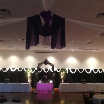 Okapi Event Center - Drapes and Poles available for added decorations - Venues & Event Spaces Near Me - Tulsa, Oklahoma