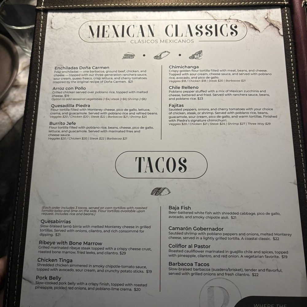 Piedra - Menu - Beer Bar Near Me - Indianapolis, Indiana Piedra - Menu - Beer Bar Near Me - Indianapolis, Indiana
