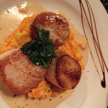 Antoine's Restaurant - Scallops over Risotto - French Near Me - Sarasota, Florida Antoine's Restaurant - Scallops over Risotto - French Near Me - Sarasota, Florida