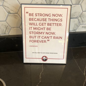 Panda Express - Cute signs everywhere addressing the pandemic - Chinese Near Me - Greenville, North Carolina Panda Express - Cute signs everywhere addressing the pandemic - Chinese Near Me - Greenville, North Carolina