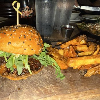 Hops at 84 East - James Beard award winning burger Trumpet Burger - Pizza Near Me - Holland, Michigan Hops at 84 East - James Beard award winning burger Trumpet Burger - Pizza Near Me - Holland, Michigan