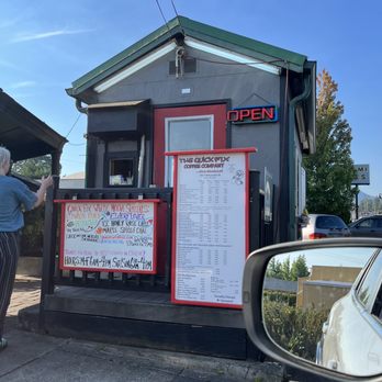 The Quick Fix Coffee Company - a man taking a picture - Coffee & Tea Near Me - Eugene, Oregon