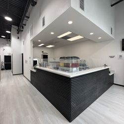 Behind the counter