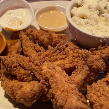 Texas Roadhouse - Chicken Critters dinner w/mashed potatoes, salad and their signature rolls for $10.99 - Steakhouses Near Me - Tonawanda, New York Texas Roadhouse - Chicken Critters dinner w/mashed potatoes, salad and their signature rolls for $10.99 - Steakhouses Near Me - Tonawanda, New York