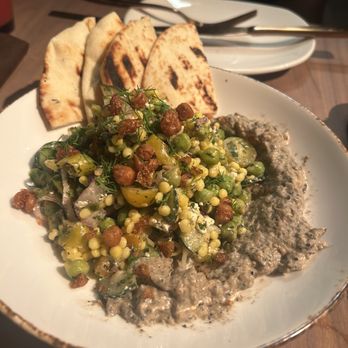 Linger - Chick pea Greek salad - Asian Fusion Near Me - Denver, Colorado