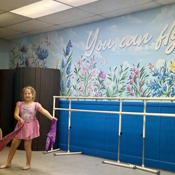 Creative Dance Theatre - The beautiful You Can Fly Wall in studio - Performing Arts Near Me - San Diego, California Creative Dance Theatre - The beautiful You Can Fly Wall in studio - Performing Arts Near Me - San Diego, California