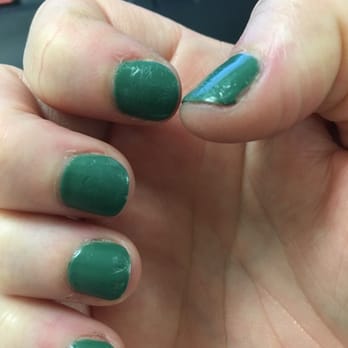 CC Nails - This is next day. They took forever to dry. You can see where my hair laid on my hands as I slept. - Nail Salons Near Me - Houston, Texas CC Nails - This is next day. They took forever to dry. You can see where my hair laid on my hands as I slept. - Nail Salons Near Me - Houston, Texas