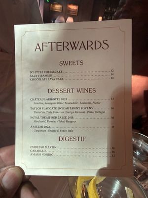 Menu photo 5 VanHorn's Austin, TX
