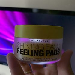 SO NATURAL - Toner pads make my skin brighter and help clear makeup residue