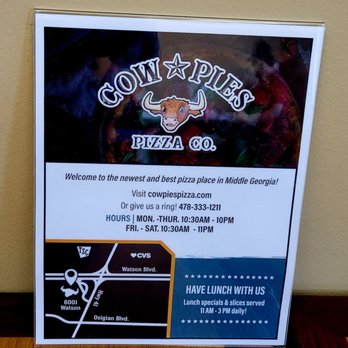 Cow Pies Pizza - Pizza Near Me - Byron, Georgia