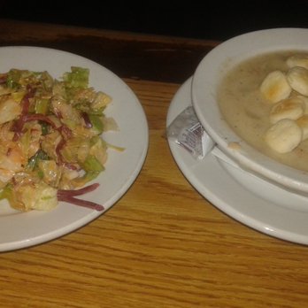 Damon's Steak House - House chopped salad and clam chowder. - Steakhouses Near Me - Glendale, California Damon's Steak House - House chopped salad and clam chowder. - Steakhouses Near Me - Glendale, California